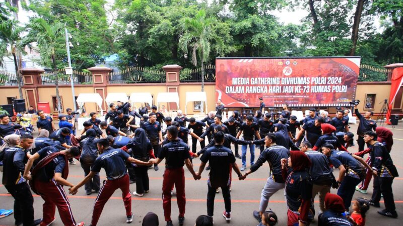 Sambut Hari Jadi ke-73 Humas Polri dengan Media Gathering, Irjen Sandi: Jurnalis Mitra Strategis dalam Harkamtibmas