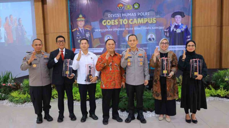 Divisi Humas Polri Goes To Campus Universitas Pancasila: Mahasiswa Sasaran Empuk Bandar Narkoba