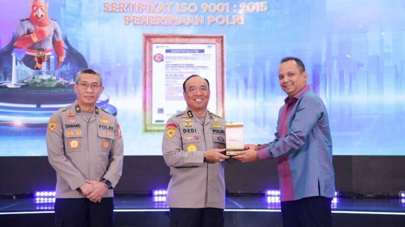 Raih ISO 9001:2015, SSDM Polri Terus Tingkatkan Kualitas Rekrutmen Anggota