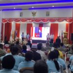 Debat Paslon Cabup dan Cawabup Nabire Dikawal Ketat Personel OMPC II Wilayah Papua Tengah