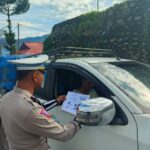 Hari Ke – 4 Operasi Zebra Cartenz – 2024, Sebanyak 23 Pelanggar Terjaring Oleh Polantas Polres Tolikara