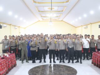 Wakapolda Papua Lakukan Tatap Muka Bersama Personel Polres Merauke