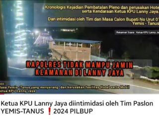 Polda Papua: Kapolres Lanny Jaya Beri Klarifikasi Terkait Statement Ketua KPU Lanny Jaya