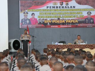 Kapolda Papua Berikan Pembekalan untuk 647 Siswa Diktukba Polri di SPN Polda Papua