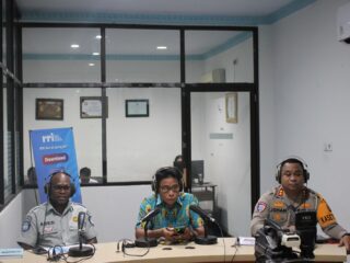 Polda Papua Gelar Dialog Interaktif Dengan Tema “Utamakan Keselamatan Dalam Berkendara”