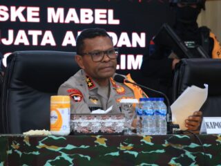 Konferensi Pers Kapolda Papua Terkait Penangkapan DPO Aske Mabel