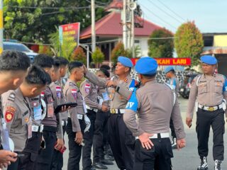 Bidpropam Polda Papua Gelar Kegiatan Ops Gaktiblin Pemeriksaan Sikap Tampang, dan Atribut Gampol