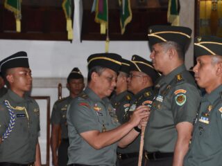 Pangdam III/Slw Pimpin Sertijab Pejabat Kodam