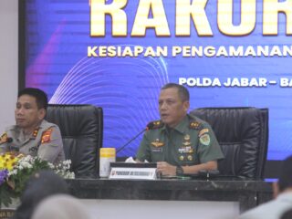 Pangdam III/Slw Beri Arahan Pada Rakor Lintas Sektoral Operasi Ketupat Lodaya 2025