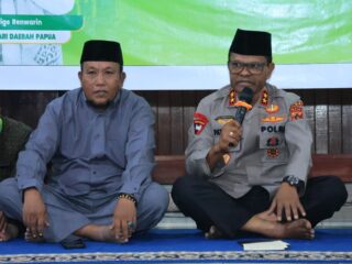 Kapolda Papua Lakukan Safari Ramadhan di Masjid Al-Muhajirin Koya Barat, Kota Jayapura