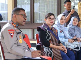 Meninjau Lokasi Dapur Sehat, Kapolda Papua Dampingi Badan Gizi Nasional