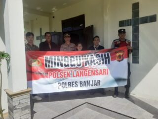 Polsek Langensari Gandeng Masyarakat Cegah Kejahatan, Kondisi Kota Banjar Makin Kondusif