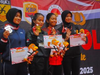 Cerita Polwan Brimob Polda Metro Raih Medali di Piala Kapolri 2025