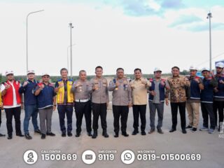Kakorlantas Polri Tinjau Jalan Tol Banyuasin-Betung: Prioritaskan Keselamatan & Evaluasi Kepadatan Lalu Lintas