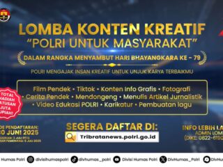 Ramaikan HUT Bhayangkara ke-79, 1000 Peserta Daftar Lomba Konten Kreatif Polri