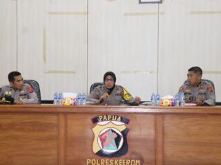 Polda Papua Laksanakan Asistensi Kehumasan di Polres Keerom, Tekankan Peran Strategis Humas dalam Era Digital