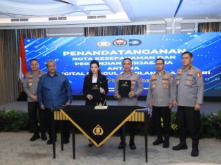 Canangkan Policetube, Polri Gandeng PT Digital Unggul Gemilang