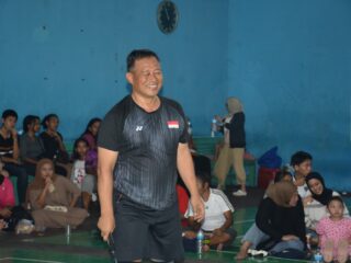Pertandingan Bulutangkis Hari Ke-8 Ditutup, Dirresnarkoba Polda Papua: Sportivitas Jadi Kunci Kekompakan