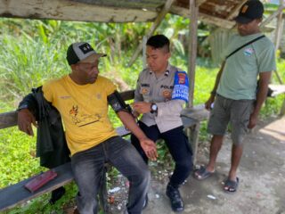 Subsatgas Keladi Sagu Polres Jayapura Laksanakan Pengobatan Gratis di BTN Pemda dan Pertigaan Genyem