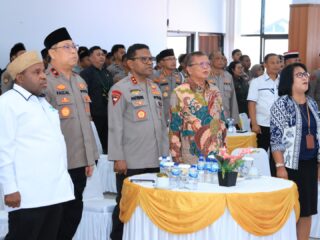 Doa Bersama, Kapolda Papua: Kebersamaan Lintas Iman Kekuatan Menjaga Kedamaian Bangsa