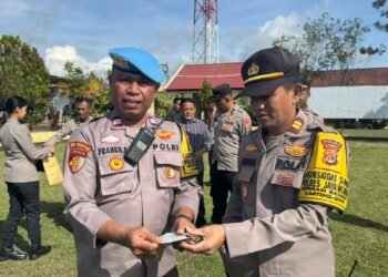 Sie Propam Polres Jayawijaya Gelar Gaktibplin, Belasan Personel Terjaring Pemeriksaan