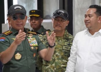 Panglima TNI Tinjau Pembangunan Fasilitas Latihan Multidimensi di Pusdiklat Kopassus Batujajar