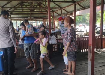 Biddokkes Polda Papua Gelar Sambang Sehat di Skyland Abepura