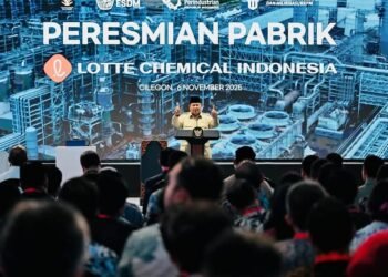 Presiden Prabowo Resmikan Pabrik Petrokimia Senilai USD3,9 Miliar di Cilegon
