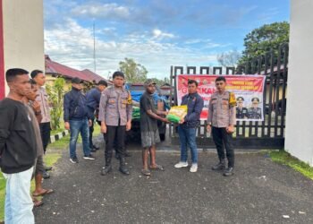 Polres Yahukimo Gelar Penjualan Beras Murah Gpm Untuk Ringankan Beban Masyarakat