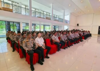 Biro SDM Polda Papua Barat Gelar Supervisi di Polres Teluk Bintuni
