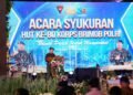 Hadiri Syukuran HUT ke-80 Brimob, Kapolri Apresiasi Peran Brimob dukung Program Pemerintah