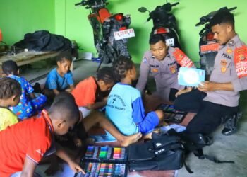 Satgas Si-Ipar Operasi Rasaka Cartenz 2025 Gelar “Kelas Ceria” di Yalimo, Dorong Peningkatan Pendidikan Anak Papua