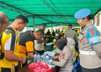 Polda Papua Gelar Pemeriksaan Kesehatan Hari Pertama Seleksi SIP Angkatan 55 dan 56 T.A. 2026