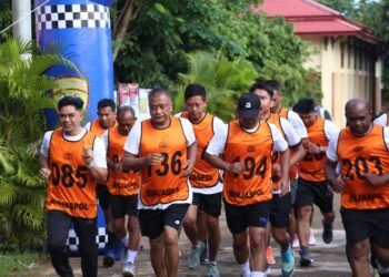 Polda Papua Gelar Uji Kesamaptaan Jasmani Seleksi Sespimma Angkatan ke-75 dan 76 T.A. 2026