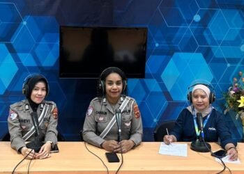 Tingkatkan Keselamatan Berkendara, Ditlantas Polda Papua Gelar “Polantas Menyapa” Bersama RRI Pro 1 Jayapura