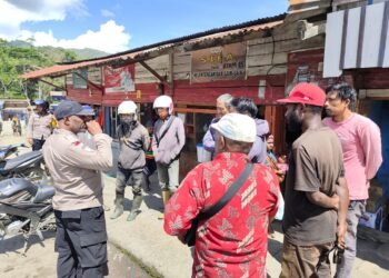 Respon Keluhan Masyarakat, Polres Tolikara Gelar Sosialisasi Terkait Penyesuaian Tarif Ojek