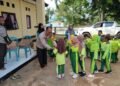Kapolsek Jagebob Bersama Anggota Laksanakan Program Polisi Sahabat Anak