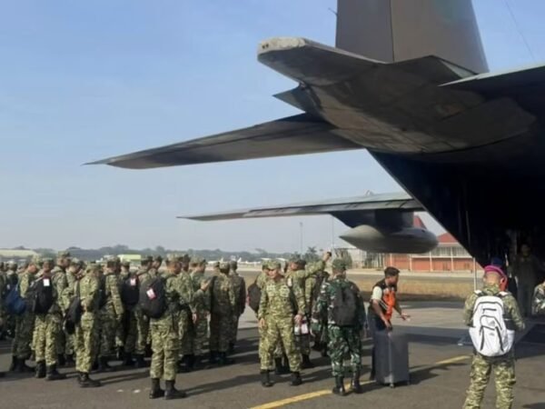 Tim Alpha Laksanakan Fastrope ke Titik Api, Siap Buka Jalan Tim Free Fall di Pekanbaru