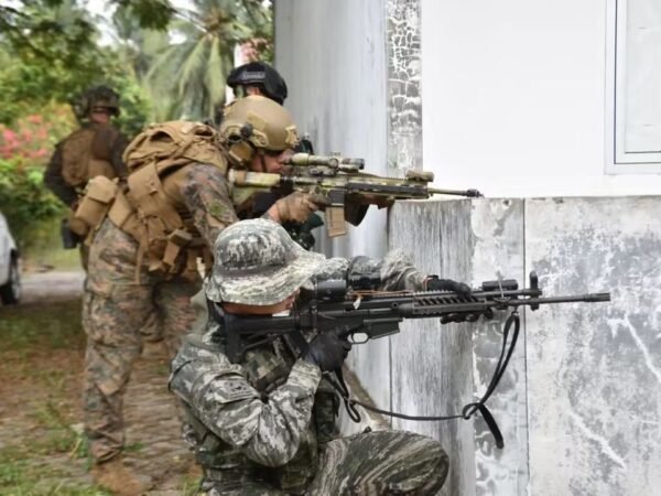 Marine Force Lampung Uji Kemampuan Tempur Jarak Dekat Serta Serangan Malam Di SGS 2026