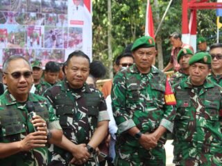 Berikan Manfaat Langsung Bagi Masyarakat, Jembatan Perintis Garuda “Kamanga” Desa Kokoleh Satu Wilayah Kodim 1310/Bitung, Bukti Sinergitas TNI, Pemerintah Daerah dan Masyarakat