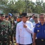 Perkuat Sinergitas Lintas Sektoral Hadapi Ancaman Karhutla, Kodim 1310/Bitung Bersama Pemkot Bitung Gelar Apel Kesiapsiagaan Personel dan Sarpras