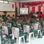 Cegah Pelanggaran Hukum, Masalah Keluarga dan Stres Kerja, Prajurit, ASN dan Keluarga Besar Kodim 1310/Bitung Terima Penyuluhan Pembinaan Mental