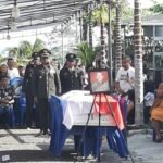 Wujud Penghormatan serta Penghargaan Atas Jasa dan Pengabdian, Kodim 1310/Bitung Gelar Upacara Pemakaman Secara Militer Kepada Almarhum Serka (Purn) Hans Wungkana