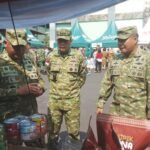 Bantu Warga Penuhi Kebutuhan Pokok dengan Harga Terjangkau, Kodim 1310/Bitung Ikut Berptartisipasi dalam Kegiatan Bazar Murah Peringati HUT ke-81 TNI