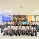 Biro SDM Polda Papua Barat Dampingi Tim Peneliti Lemdiklat Polri (Akpol) Gelar Dianmas di SMA Taruna Kasuari Nusantara