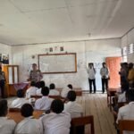 Polres Lanny Jaya Gelar Polisi Peduli Sekolah, Wakapolres Edukasi Pelajar Tentang Bahaya Berita Hoaks