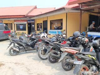 Jelang Ops Patuh 2026, Polres Kaimana Tertibkan Kendaraan Personel, 19 Kendaraan Ditindak Tilang
