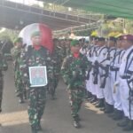 Berikan Penghormatan Terakhir Atas Jasa, Dedikasi dan Pengabdian kepada Bangsa dan Negara, Dandim 1310/Bitung Pimpin Upacara Persemayaman Brigjen TNI (Purn) Jorry Tuwaidan