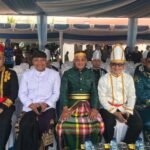 Perkuat Sinergi Menuju Bitung Maju Sejahtera, Dandim 1310/Bitung Bersama Ketua Persit KCK Cab LXII, Hadiri Upacara Peringatan HUT ke-36 Kota Bitung