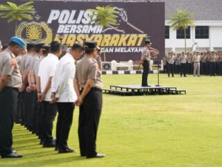 Apel Perdana Kapolda Jateng, Tegas: Tidak Ada Toleransi bagi Anggota yang Membekingi Judi dan Narkoba